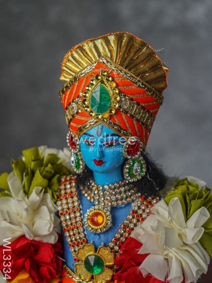 Lord Krishna Doll - 12 inch - WL3334