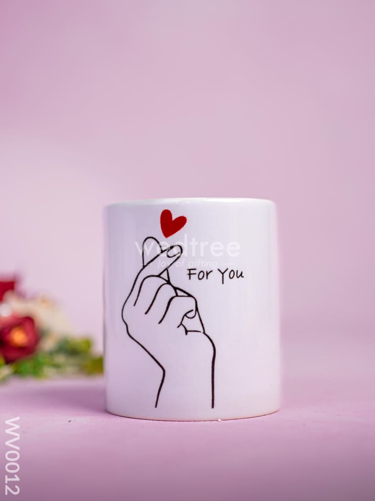 Love Bundle with Customizable Mug, Customizable Bottle and Card - WV0012