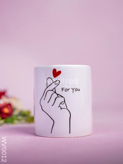 Love Bundle with Customizable Mug, Customizable Bottle and Card - WV0012
