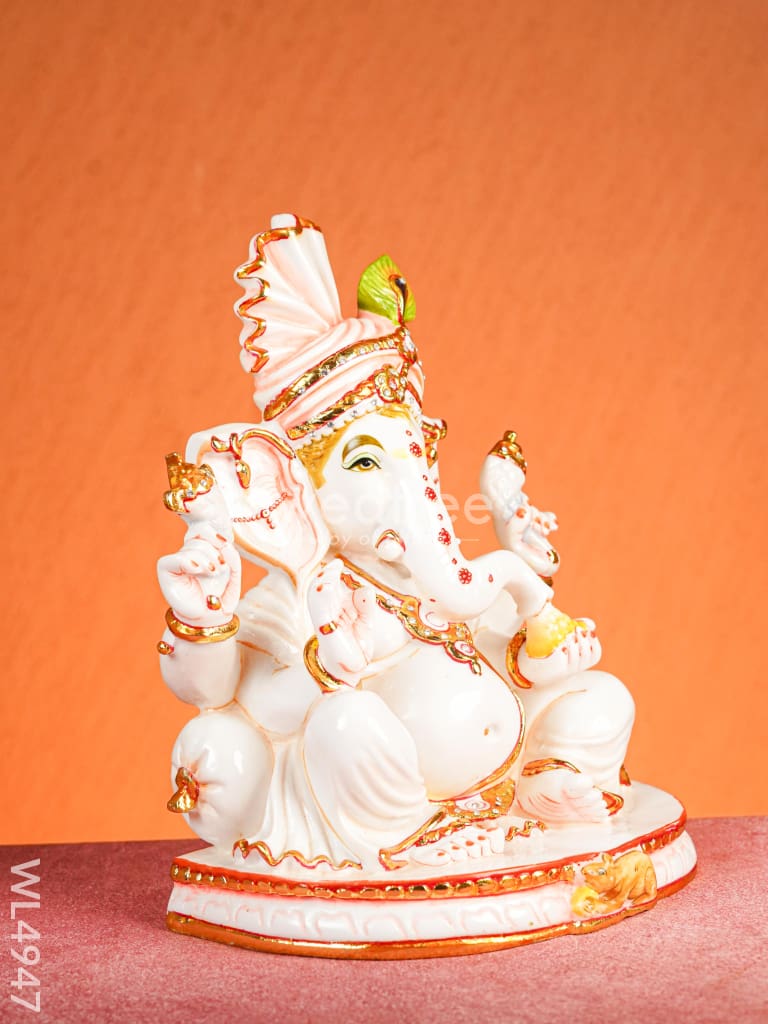 Marble Dust: Ganesha Idol - 16 inch - WL4947