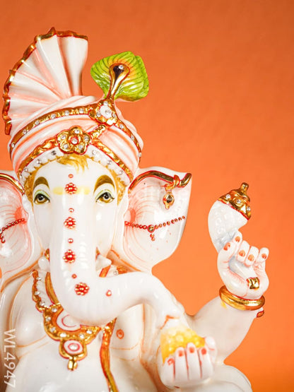Marble Dust: Ganesha Idol - 16 inch - WL4947