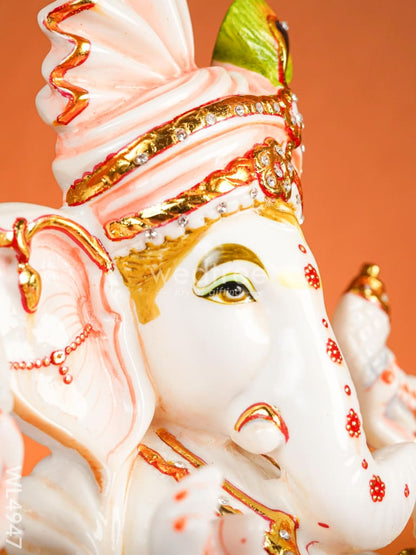 Marble Dust: Ganesha Idol - 16 inch - WL4947