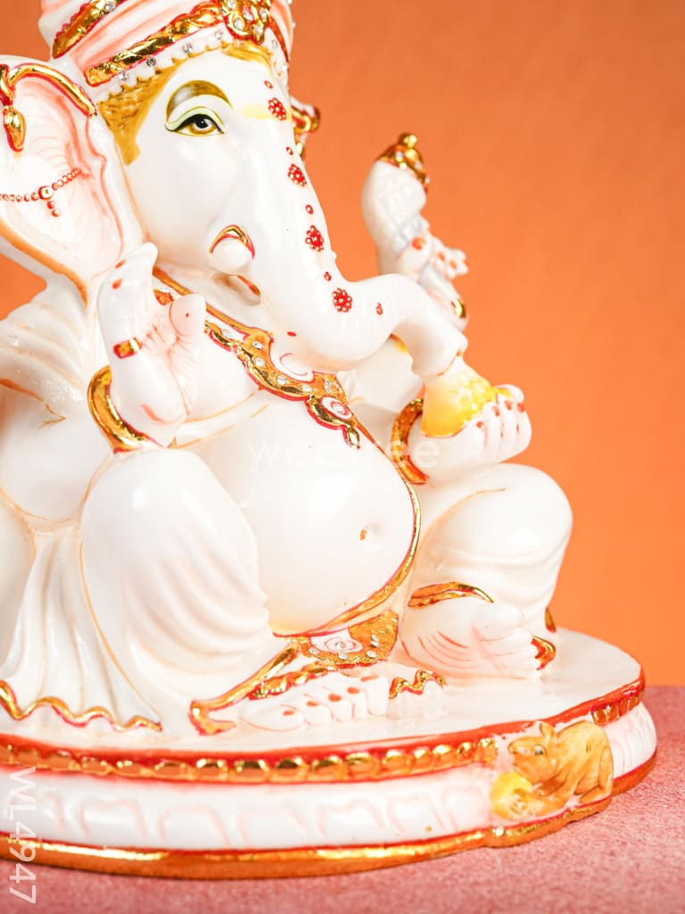 Marble Dust: Ganesha Idol - 16 inch - WL4947