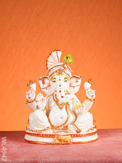 Marble Dust: Ganesha Idol - 16 inch - WL4947