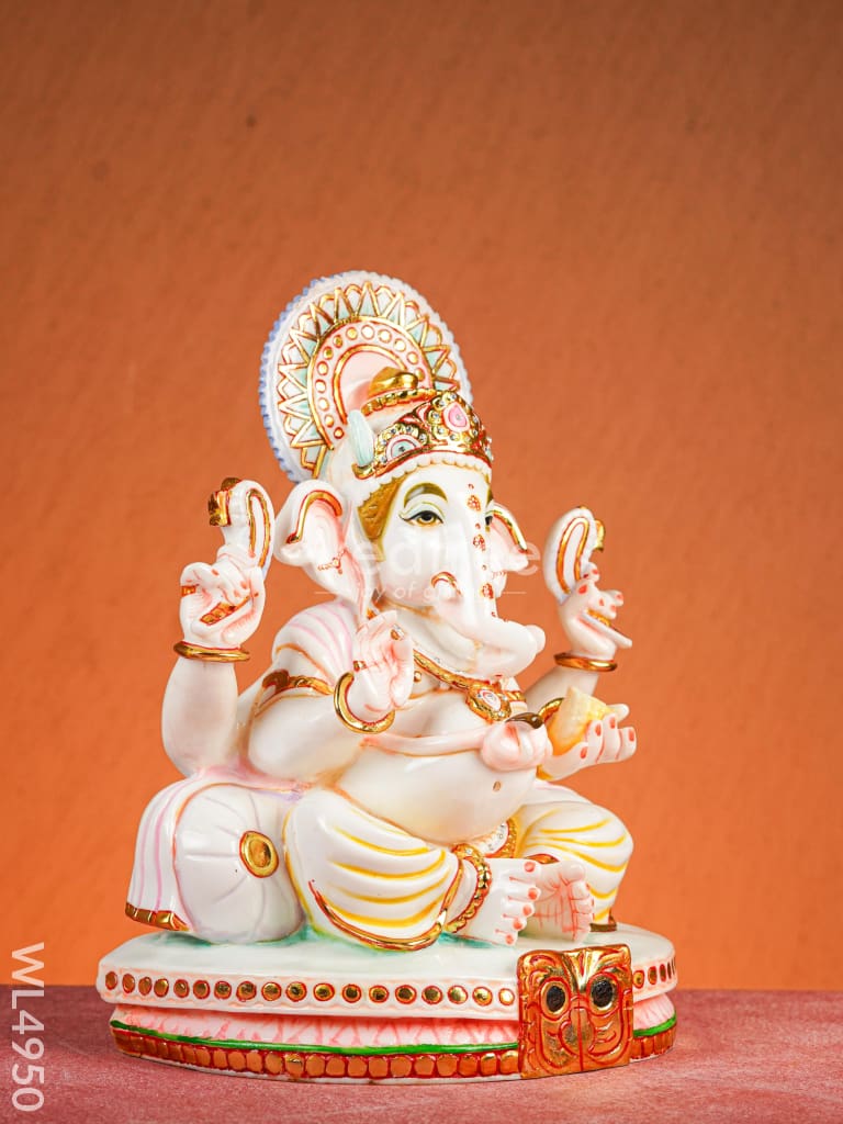 Marble Dust: Ganesha Idol - WL4950
