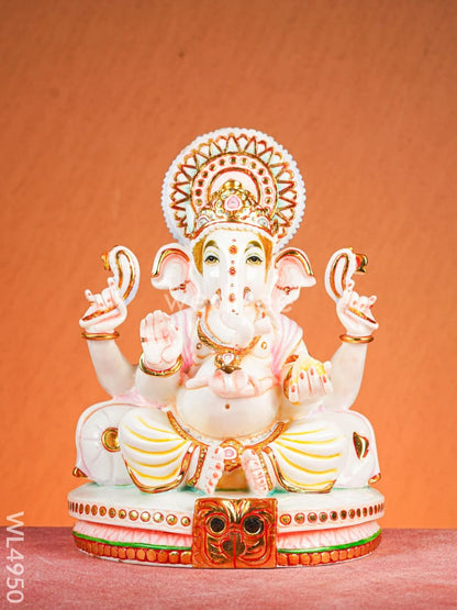 Marble Dust: Ganesha Idol - WL4950