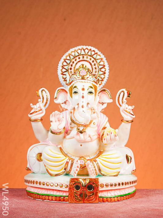 Marble Dust: Ganesha Idol - WL4950