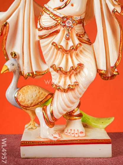 Marble Dust: Krishna Idol - 17 inch - WL4957