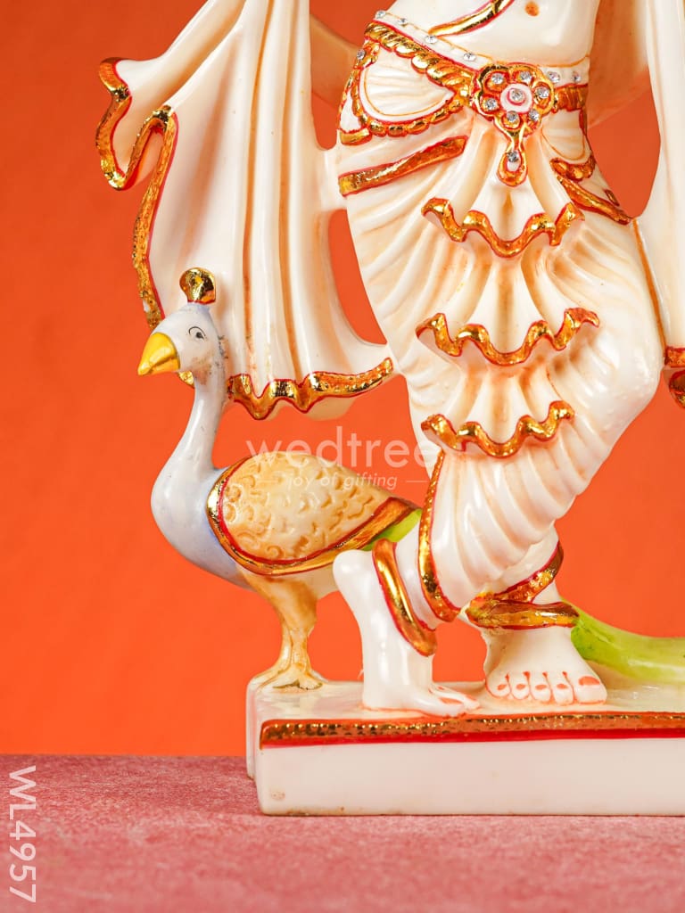 Marble Dust: Krishna Idol - 17 inch - WL4957