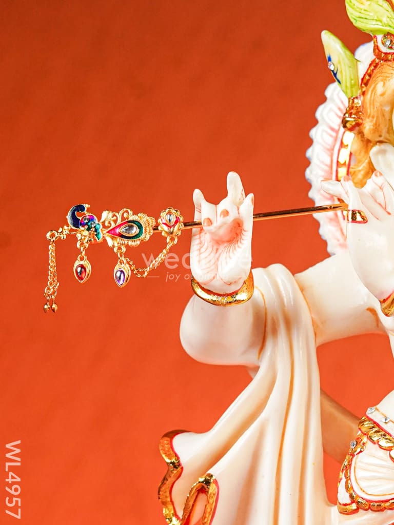 Marble Dust: Krishna Idol - 17 inch - WL4957
