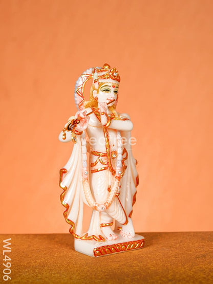 Marble Dust: Krishna Idol - 8 inch - WL4906