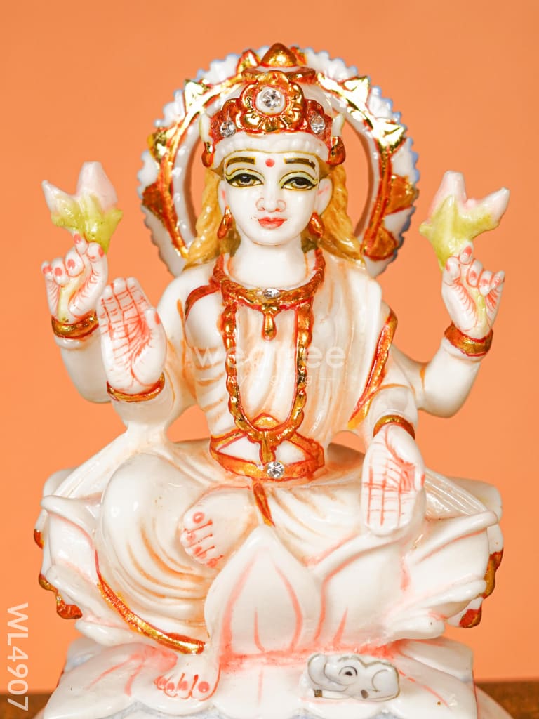 Marble Dust: Lakshmi Idol - 6 inch - WL4907