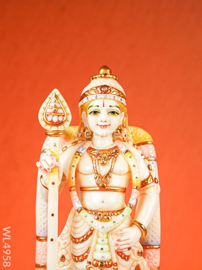 Marble Dust: Murugan Idol - 17 inch - WL4958