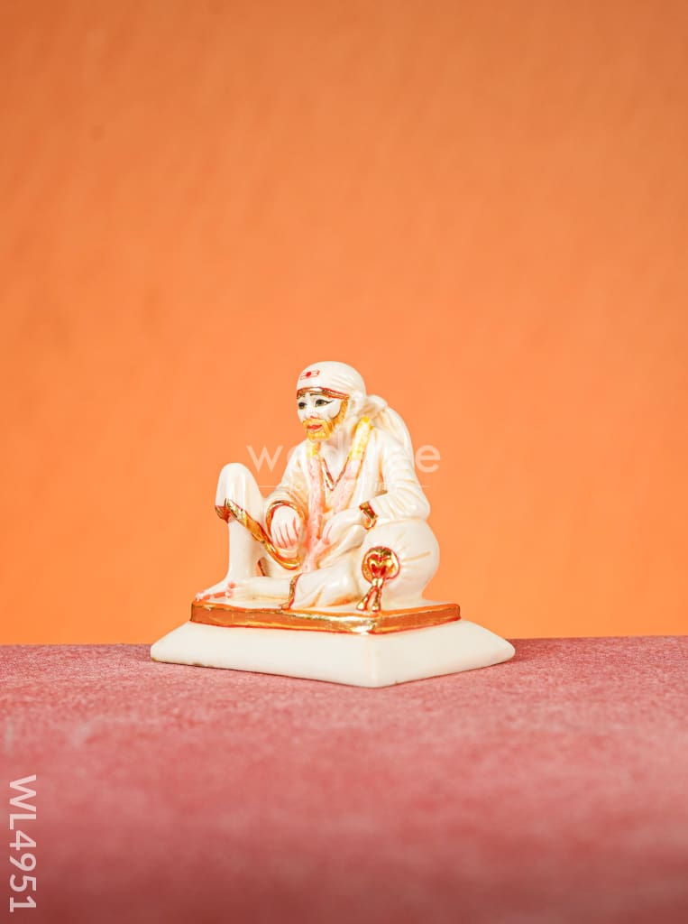 Marble Dust: Sai Baba Idol - 4 inch - WL4951