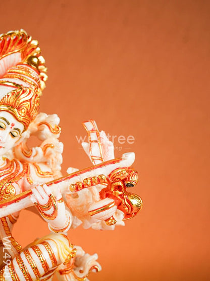 Marble Dust: Saraswathi Idol - 18 inch - WL4948