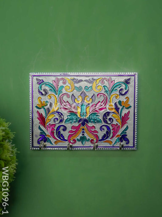 Meenakari Floral Key Hanger - WBG1096
