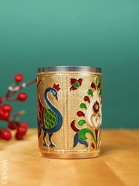 Meenakari Glass - W0693 Utensils RG