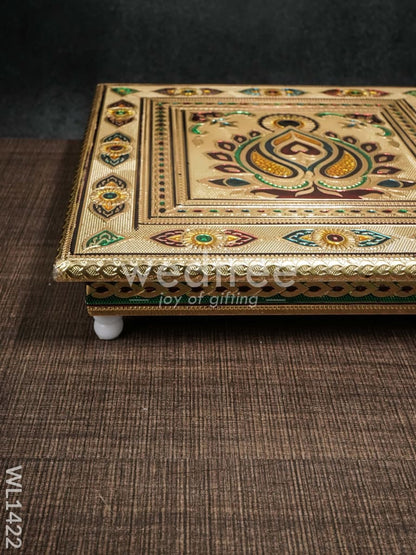Meenakari Manai - 10 Inches - WL1422