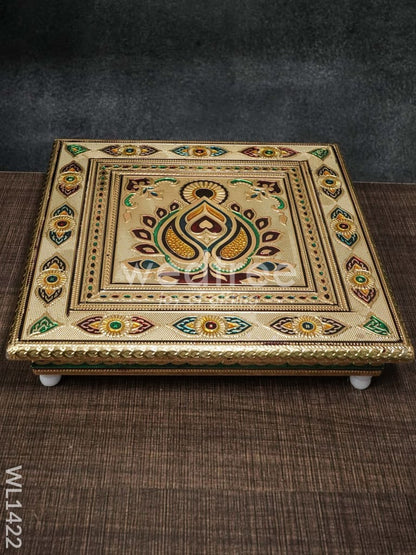 Meenakari Manai - 10 Inches - WL1422