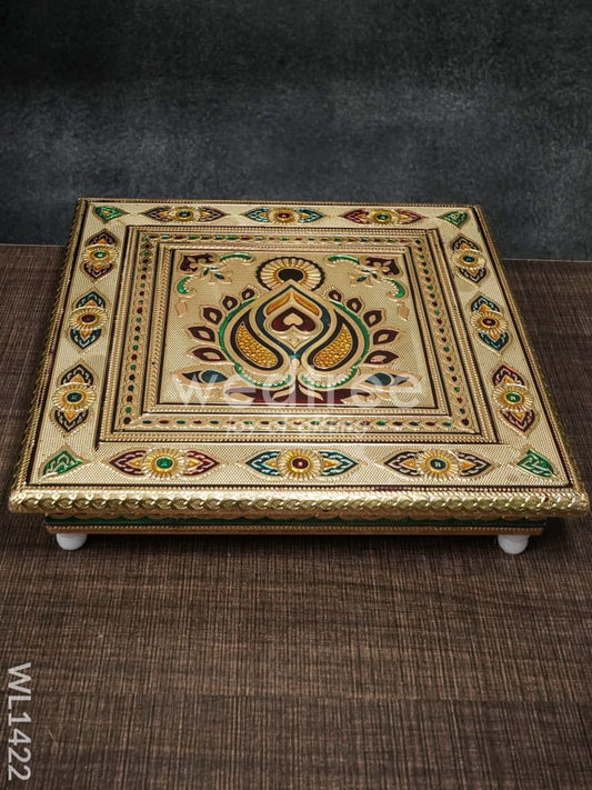 Meenakari Manai - 10 Inches - WL1422