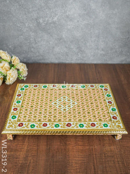 Meenakari Manai - 18 x 12 inch - WL3319-2