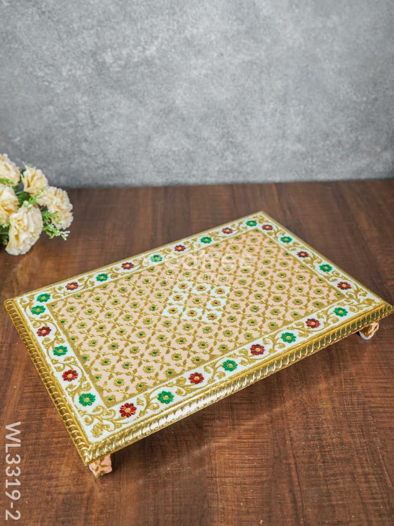 Meenakari Manai - 18 x 12 inch - WL3319-2