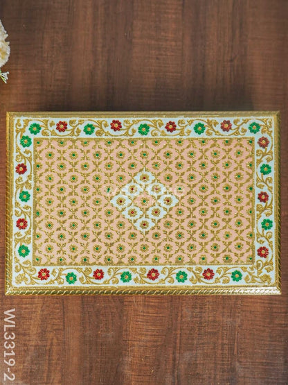 Meenakari Manai - 18 x 12 inch - WL3319-2