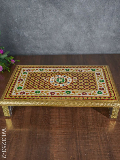 Meenakari Manai - 18x12 - WL3253-2