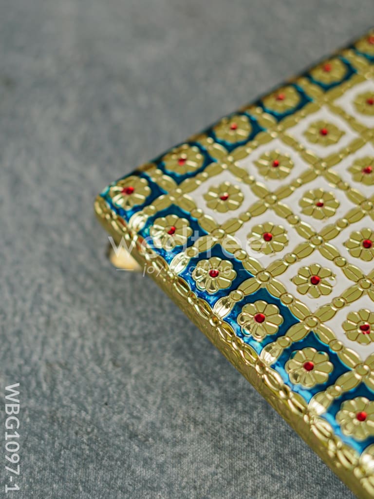 Meenakari Manai - 8x8 inch - WBG1097