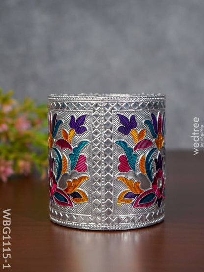 Pen Stand With Floral Design - Wbg1115