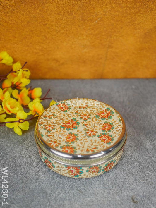 Meenakari Poori Box - WL4230