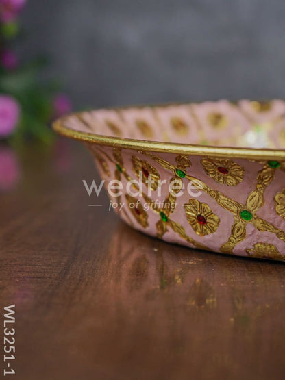 Meenakari Thambaalam Plate - WL3251