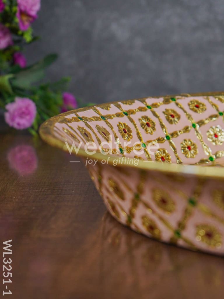 Meenakari Thambaalam Plate - WL3251