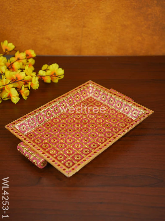 Meenakari Tray - WL4253