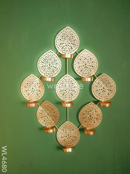 Metal Decor Candle Holder - WL4680