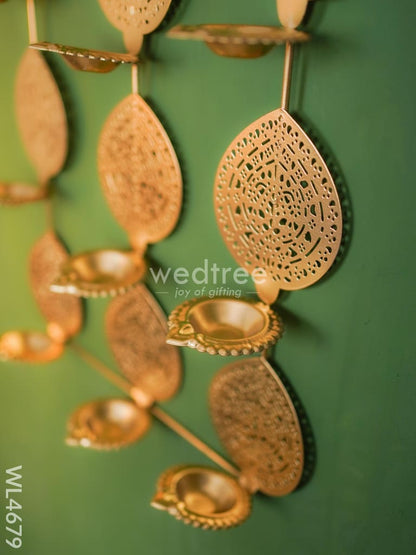 Metal Decor Diya Holder - WL4679