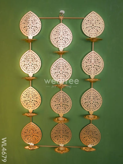 Metal Decor Diya Holder - WL4679
