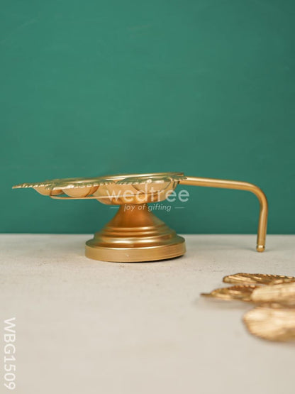 Metal Decor Urli Diya - WBG1509