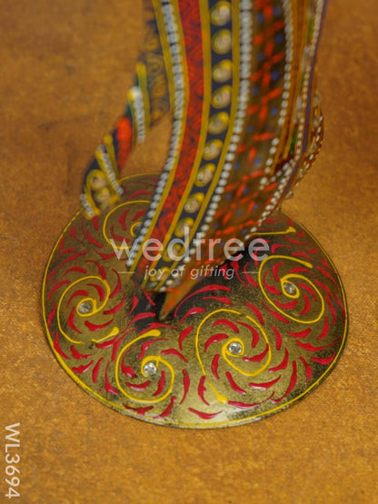 Metal Hand Painted Women - Set of 2 - WL3694