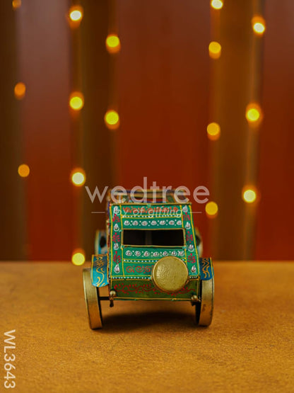 Metal Handpainted Jeep - WL3643
