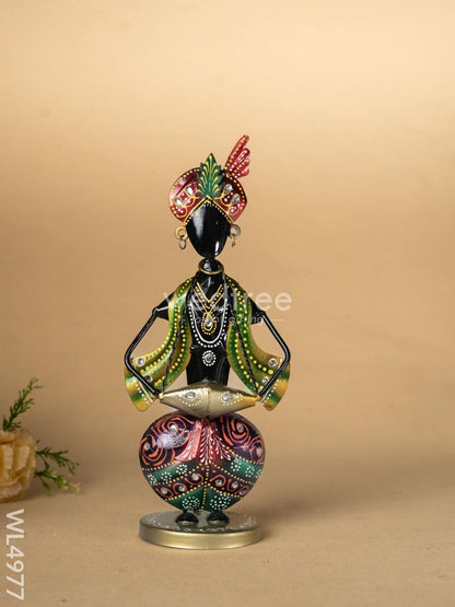 Metal Handpainted Musician - Set of 3 - WL4977