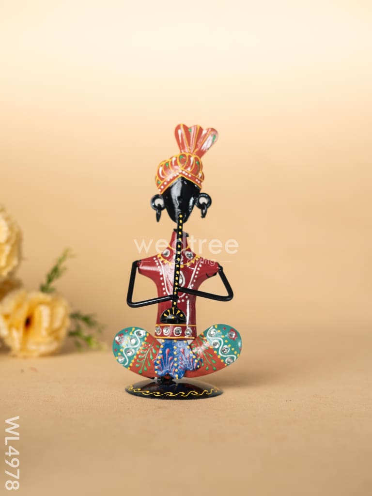 Metal Handpainted Musician - Set of 3 - WL4978