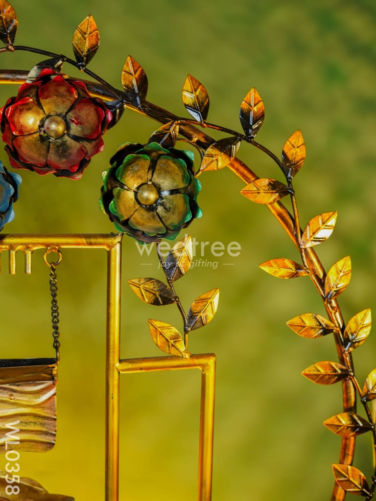 Metal Lamp with water fountain - WL0358