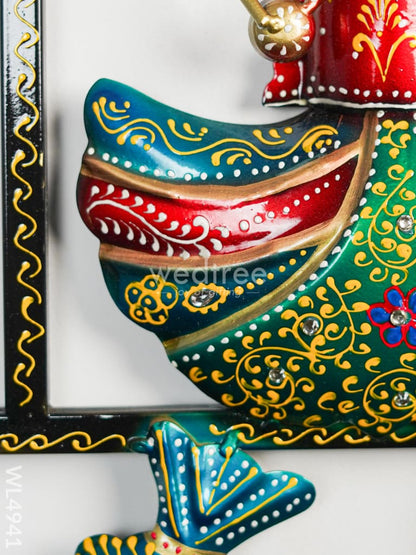 Metal Musicians Wall Hanging Panel - WL4941
