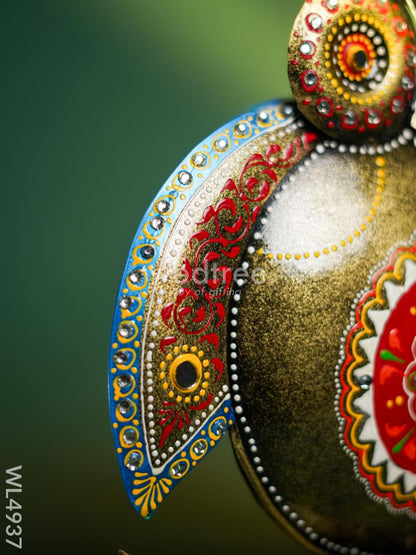 Metal Owl Decor with Stand - WL4937