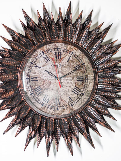 Metal Wall Decor - Designer Clock - WL4476