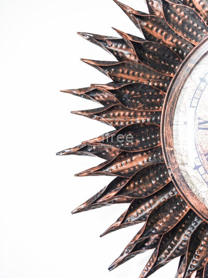 Metal Wall Decor - Designer Clock - WL4476
