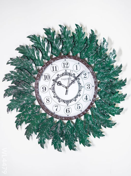 Metal Wall Decor - Designer Clock - WL4479