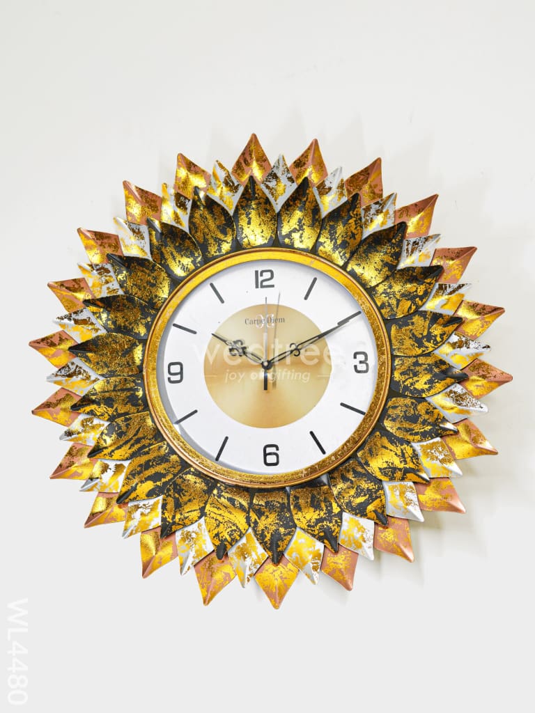 Metal Wall Decor - Designer Clock - WL4480