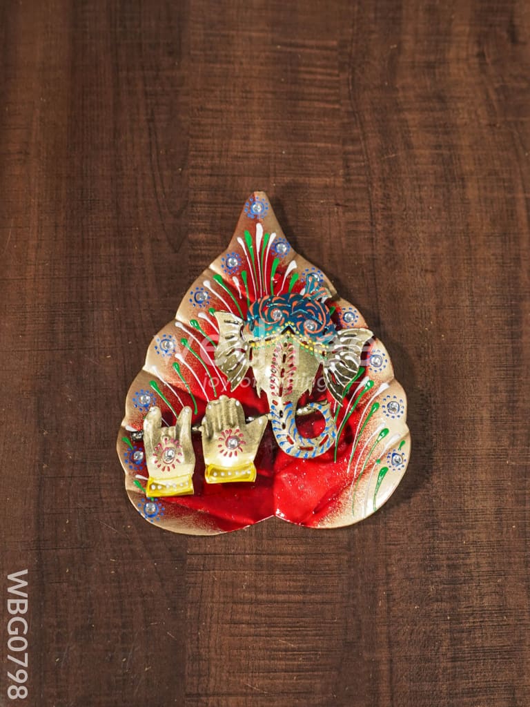 Metal Wall Hanging Ganesha - WBG0798